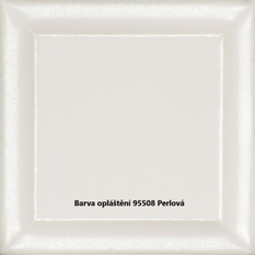 Krbová kamna Romotop GREMIO 1 keramika perlová celoprosklená dvířka