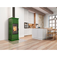 Krbová kamna Romotop GREMIO 3 keramika černá matná