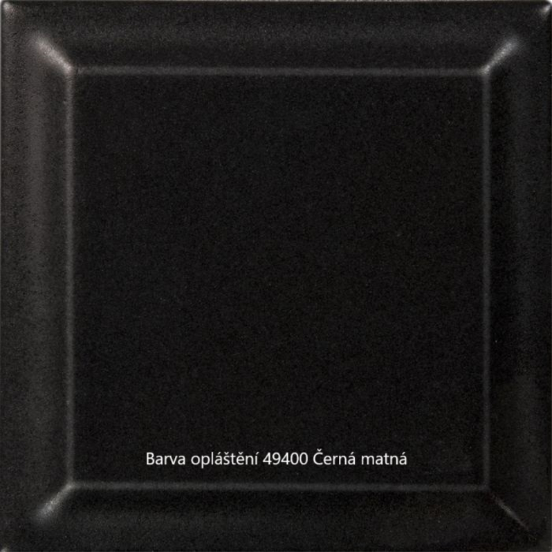 Krbová kamna Romotop GREMIO 2 keramika černá mat celoprosklená dvířka