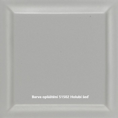 Krbová kamna Romotop GREMIO 4 keramika holubí šeď celoprosklená dvířka