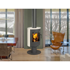 Krbová kamna Romotop Evora T 01 keramika cherry