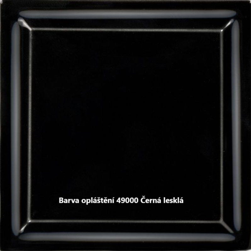 Krbová kamna Romotop Seina N 01 keramika černá lesklá