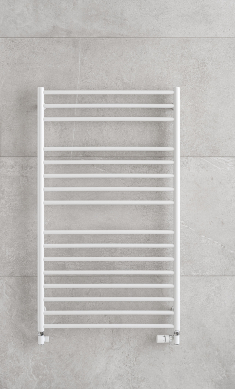 Těleso koupelnové PMH Luxor 402 x 1500 mm, 330 W, klasické připojení, Bordó matná RAL 3004