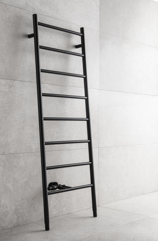 Těleso koupelnové PMH Zoe 600 x 1700 - 1770 mm, 291 W, středové připojení, Chrom