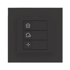 Bezdrátový nástěnný panel Abra, černá