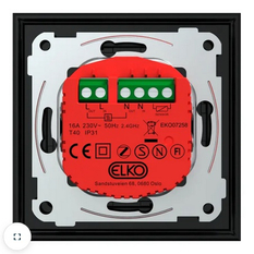 Inteligentní termostat Elko Smart Thermostat Plus Black, černá