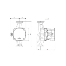 Čerpadlo oběhové mokroběžné Grundfos Alpha1, 25-40, 180 mm