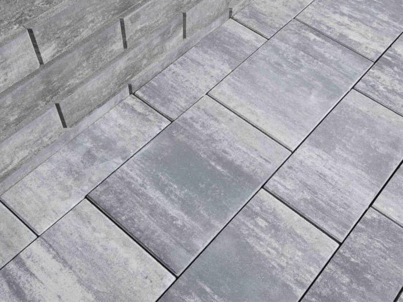 Dlažba betonová Best Bohema, výška 6 cm, sametový UV colormix brilant
