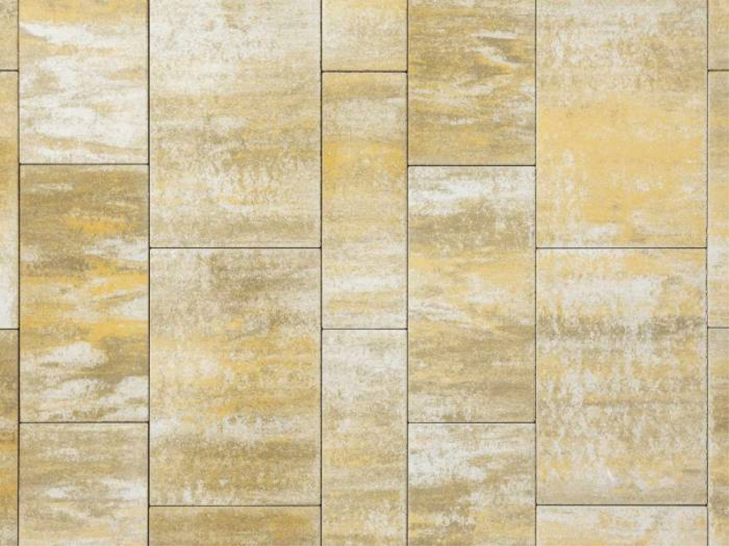 Dlažba betonová Best Bohema, výška 8 cm, sametový UV colormix sand
