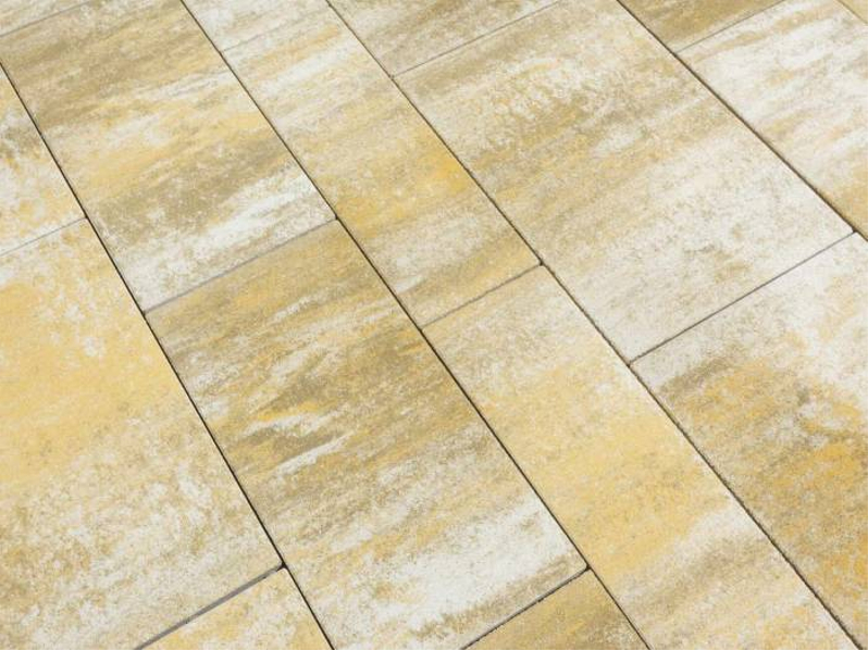 Dlažba betonová Best Bohema, výška 8 cm, sametový UV colormix sand