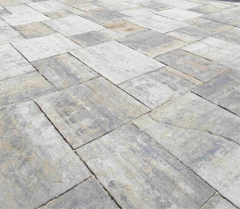 Dlažba betonová Best Altea výška 6 cm, antico UV colormix arabica