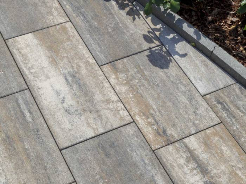 Dlažba betonová Best Beleza výška 8 cm, antico UV colormix arabica