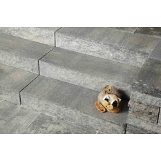 Schod betonový Best Stone výška 16 cm, délka 100 cm, colormix brilant