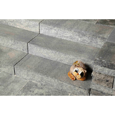 Schod betonový Best Stone výška 16 cm, délka 100 cm, colormix brilant
