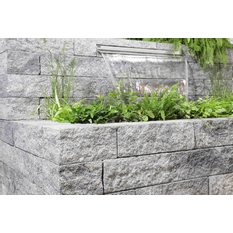 Tvarovka plotová štípaná betonová Best Stone X, výška 8 cm, délka 50 cm, colormix brilant