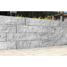 Tvarovka plotová štípaná betonová Best Stone X, výška 8 cm, délka 50 cm, colormix brilant