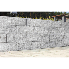 Tvarovka plotová štípaná betonová Best Stone X, výška 8 cm, délka 50 cm, colormix brilant