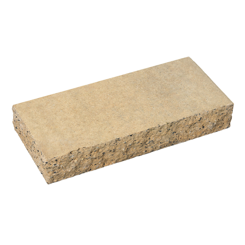 Tvarovka plotová štípaná betonová Best Stone X, výška 8 cm, délka 50 cm, colormix sand