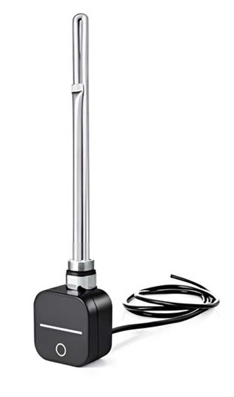 Elektrická topná tyč s integrovaným regulátorem teploty s aplikací NEX APP Korado ERA 1000 W, černá