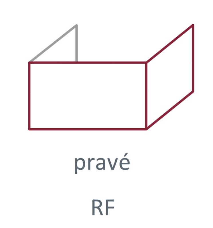 Krb plynový prosklený Karma Noblesse 50 FR (prosklení na pravé straně do tvaru ˝L˝), o výkonu 2,6 - 9,6 kw, černý vnitřní panel