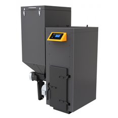 Kotel automatický na uhlí Benekov B16 Premium se zásobníkem 180 l vlevo, výkon 15 kW