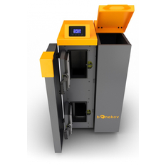 Kotel automatický na pelety Benekov K10 Mini se zásobníkem 100 l vlevo, výkon 11 kW, SVT 35793