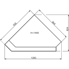 Stavebnice krbová rohová Haas+Sohn Pinus II