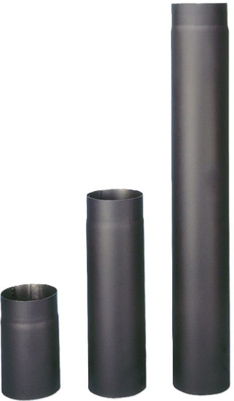 Trubka kouřovodu Haas 130 x 1,5 mm, délka 0,25 m, černá
