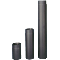 Trubka kouřovodu Haas 130 x 1,5 mm, délka 0,25 m, černá