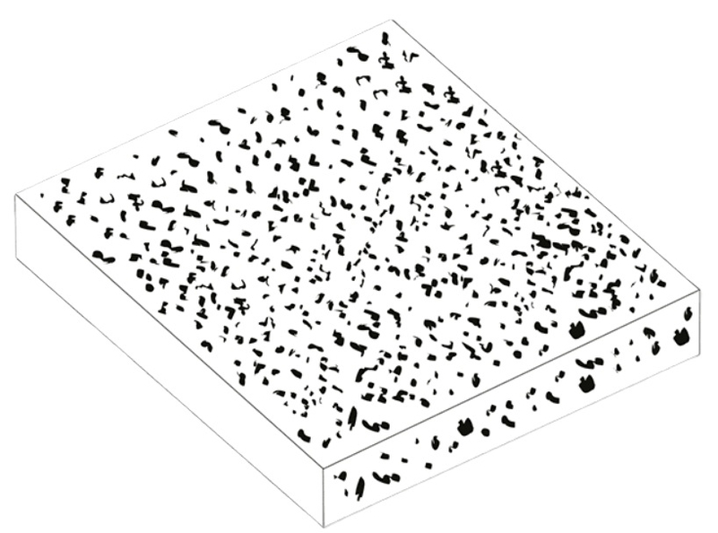 Dlažba vymývaný kámen Ferobet, 40 x 40 x 4 cm, Oblázek 4-8 mm - 1 hrana vymytá