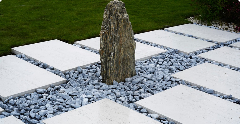 Dlažba Ferobet Travertino 90 x 60 x 4,5 cm, slonovinová