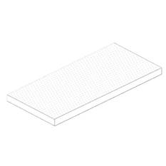 Dlažba Ferobet Grand Royal 120 x 60 x 6 cm, přírodní protismyková