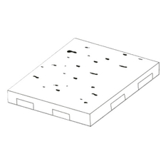 Dlažba Ferobet Ardezia, 30 x 30 x 4,5 cm, Antracit