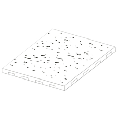 Dlažba Ferobet Ardezia, 60 x 60 x 4,5 cm, Kovová