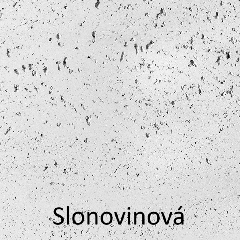 Obrubník Ferobet Travertino, 100 x 20 x 5 cm, slonovinová