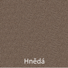 Obrubník záhonový rovný se zámkem Ferobet, 100 x 5 x 20 cm, hnědá