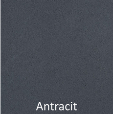 Obrubník Ferobet Ardezia, 100 x 5 x 20 cm, Antracit