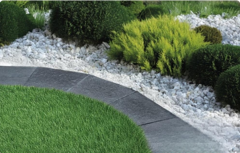 Obrubník Ferobet Ardezia, 100 x 5 x 20 cm, Kovová