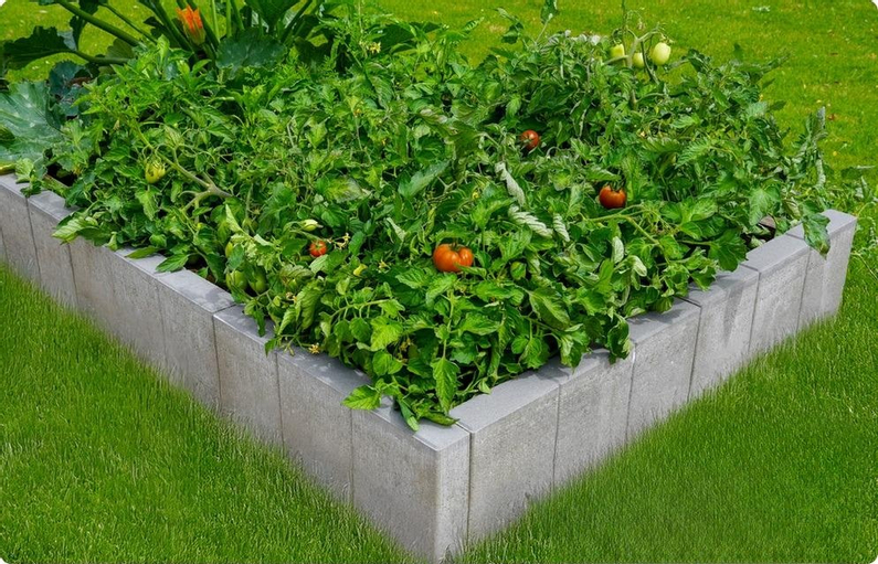 Obrubník palisádový Ferobet Modern, 50 x 6 x 30 cm, Přírodní