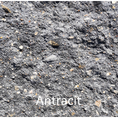 Palisáda štípaná Ferobet 65, 15 x 7,5 x 65 cm, Antracit