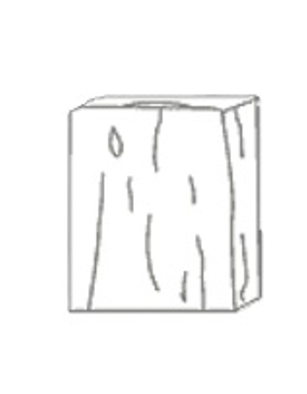 Palisáda prkno Ferobet Dřevěný program, natur reliéfní, 25 x 5 x 25 cm, Staré dřevo