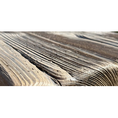 Palisáda prkno Ferobet Dřevěný program, natur reliéfní, 25 x 5 x 25 cm, Staré dřevo