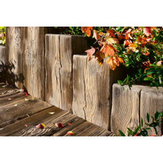 Palisáda trám Ferobet Dřevěný program, natur reliéfní, 24 x 15 x 125 cm, Staré dřevo