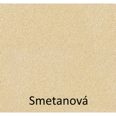 Stříška rovná Ferobet, 23 x 26 x 5 cm, smetanová