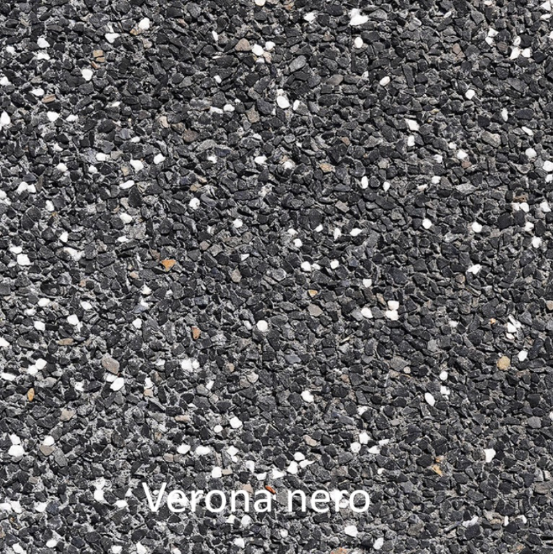 Schodišťový stupeň plný Ferobet, 150 x 30 x 18 cm, Verona Nero