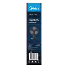 Stolní ventilátor Midea MFT3021MB, 30 cm, černá 