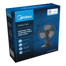 Stolní ventilátor Midea MFT3021MB, 30 cm, černá 