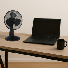 Stolní ventilátor Midea MFT3021MB, 30 cm, černá 