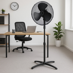 Stojanový ventilátor Midea MFS4021MB, 40 cm, černá 