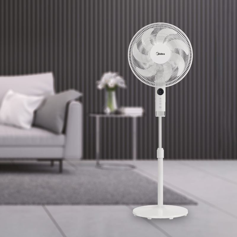 Stojanový ventilátor Midea MFS4023MR, 40 cm, bílá 